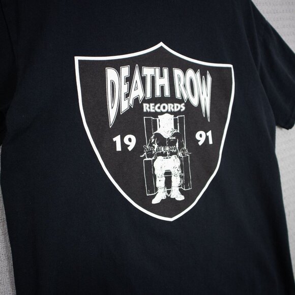 Death Row Records Logo Graphic Tee - Picture 3 of 7